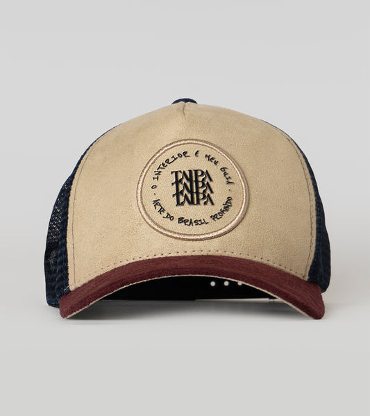 Boné Meu Guia - Trucker Vinho