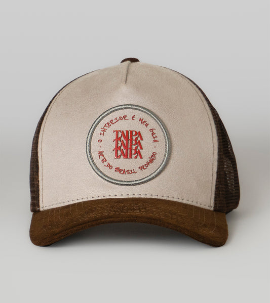 Boné Meu Guia - Trucker Cinza