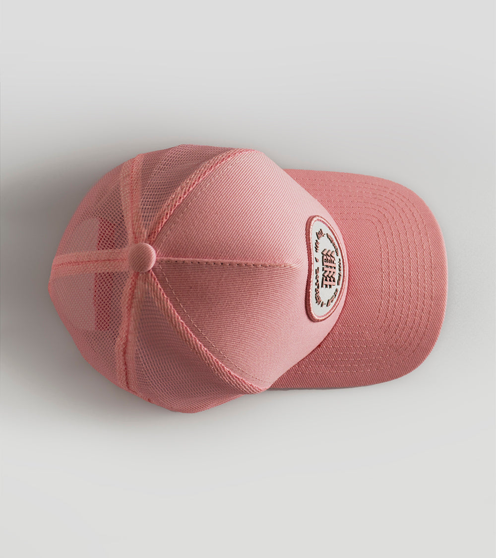 Boné Meu Guia - Trucker Rosa