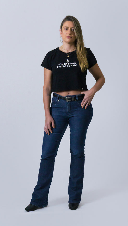 Cropped Som da Chuva Preto