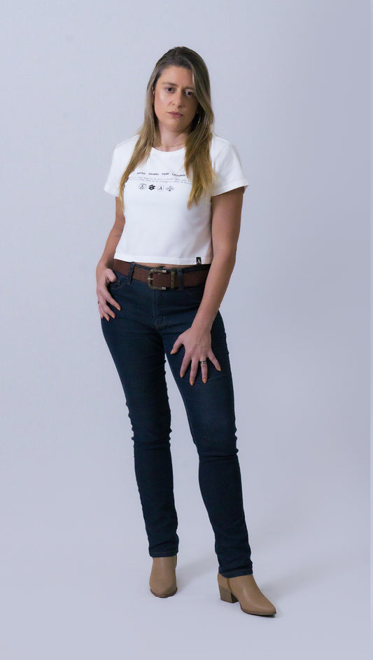 Cropped Selos e Versos