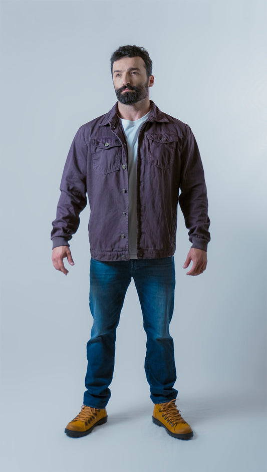 Jaqueta A Rústica - Bordô