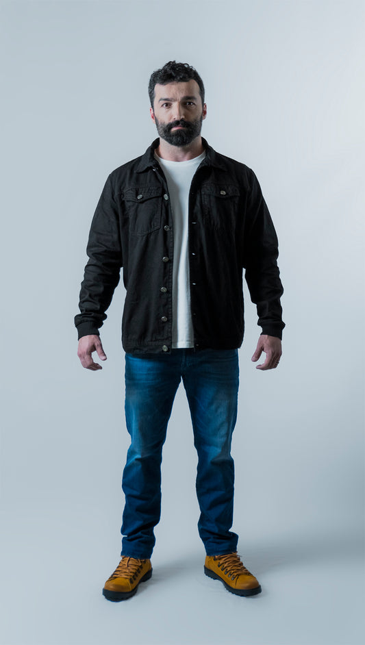 Jaqueta A Rústica - Preta