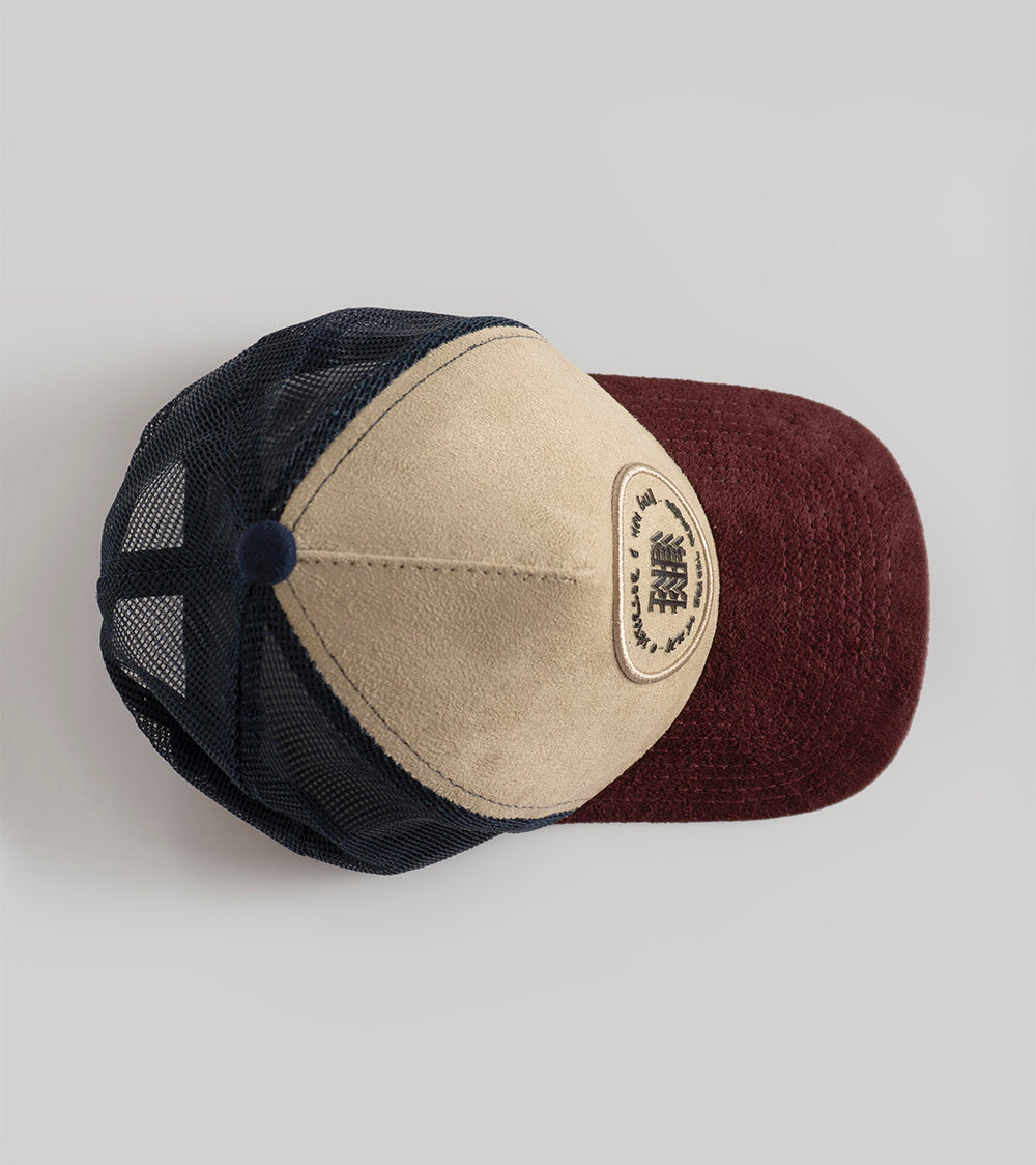 Boné Meu Guia - Trucker Vinho