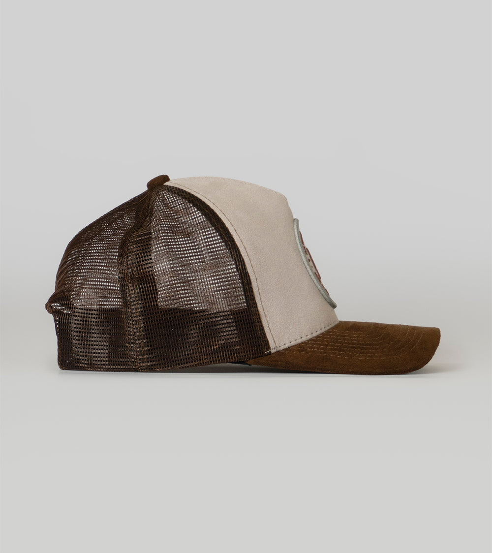 Boné Meu Guia - Trucker Cinza