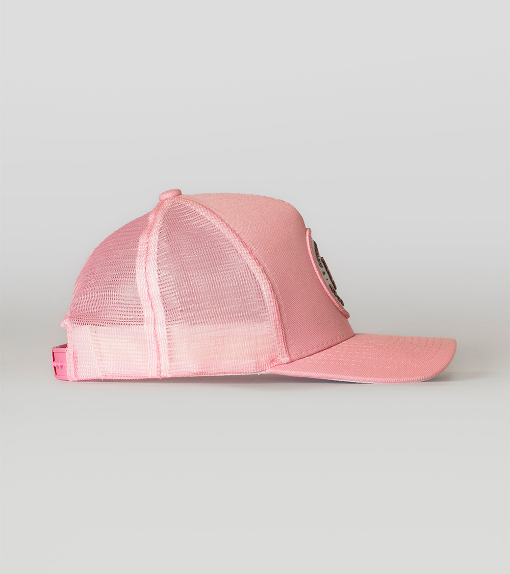 Boné Meu Guia - Trucker Rosa