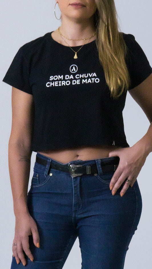 Cropped Som da Chuva Preto