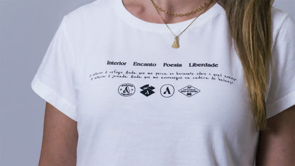 Cropped Selos e Versos