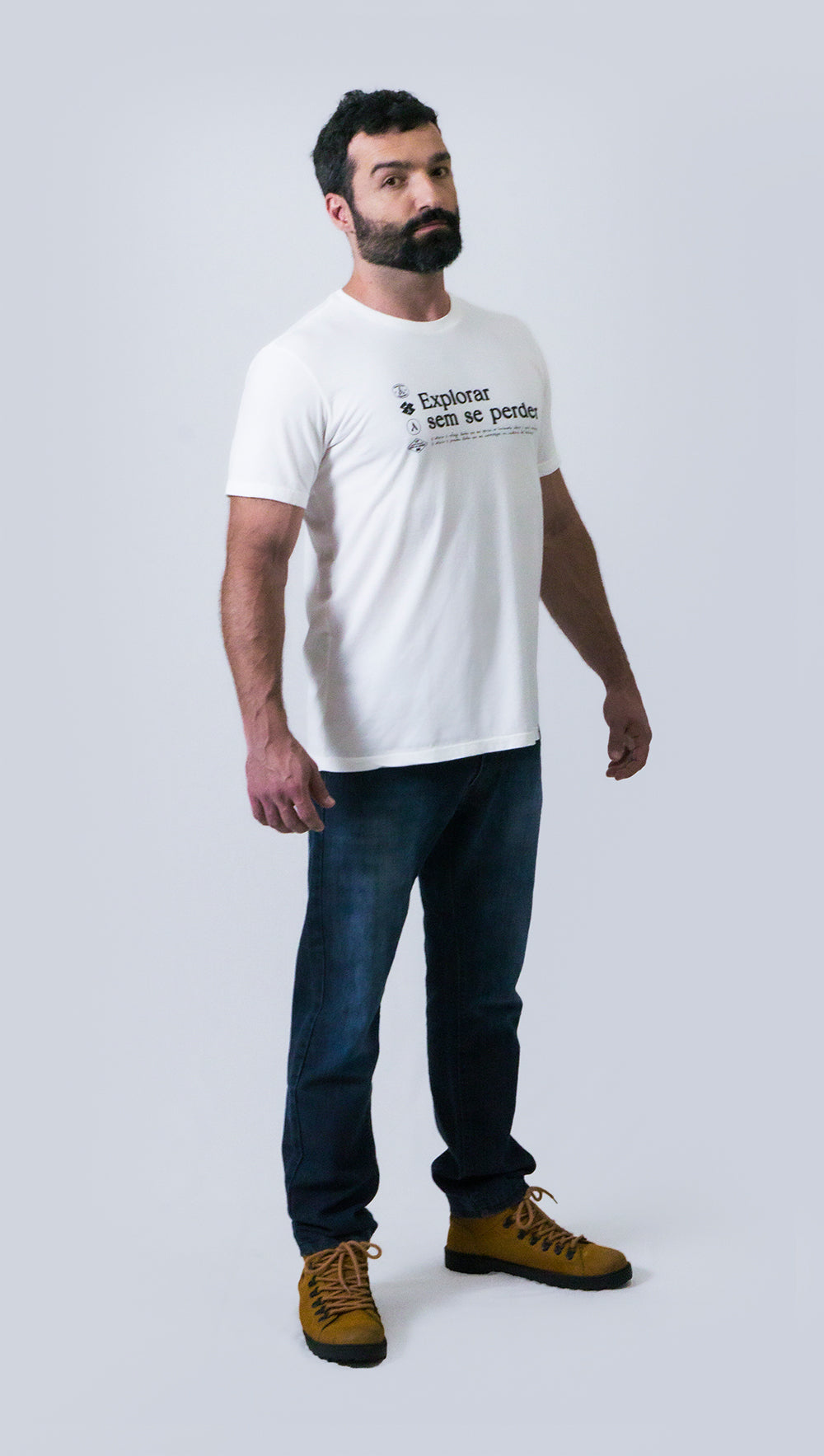 Camiseta  Explorar - Selos e Versos
